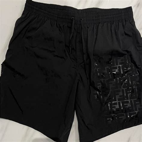 fendi bathing shorts|fendi swim shorts water activated.